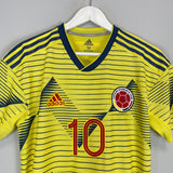 Shop 2019/20 COLOMBIA JAMES #10 *AUTHENTIC* HOME SHIRT (M) ADIDAS, classic football shirts, vintage football shirts & retro soccer jerseys at Cult Kits