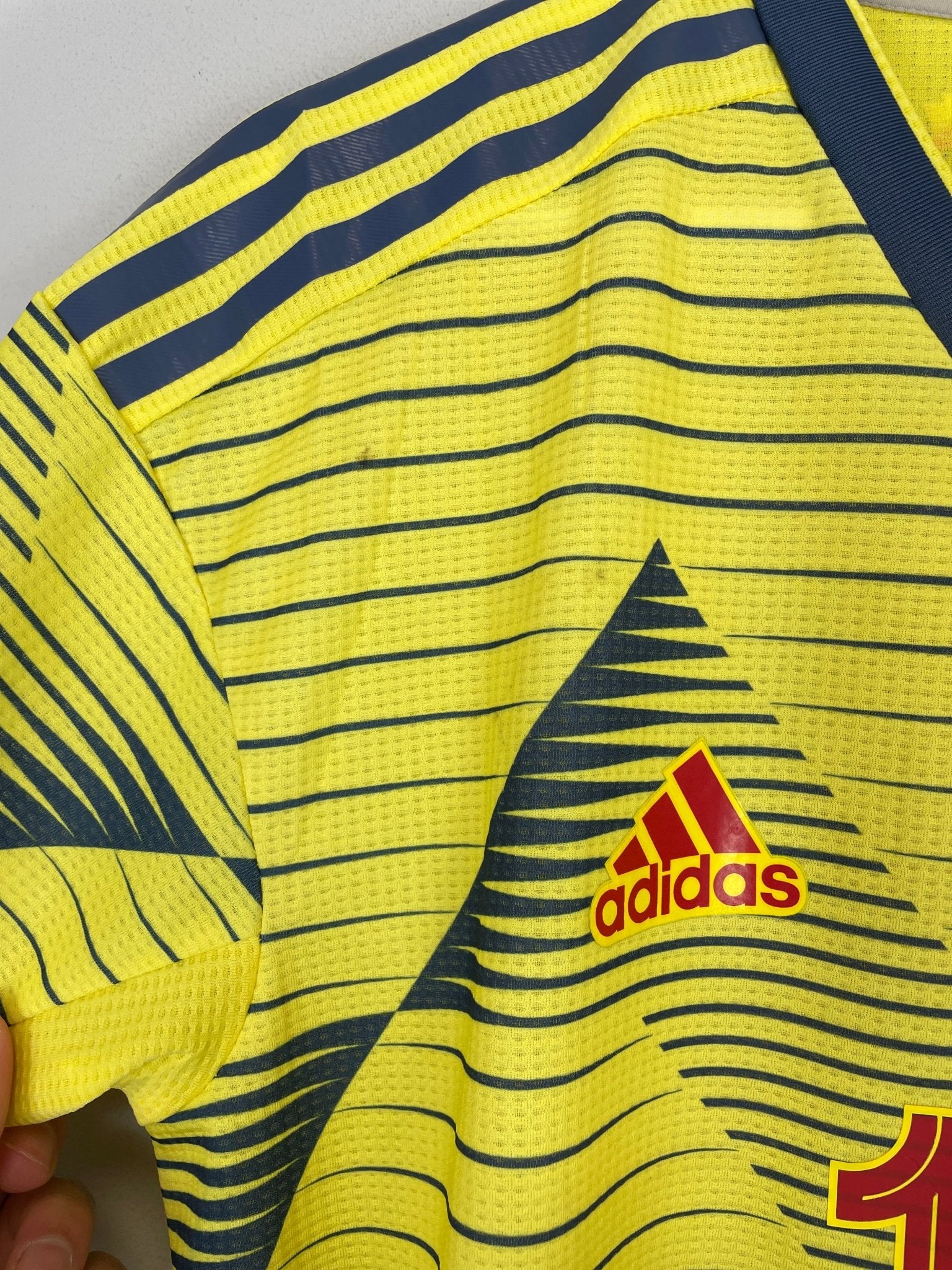 Shop 2019/20 COLOMBIA JAMES #10 *AUTHENTIC* HOME SHIRT (M) ADIDAS, classic football shirts, vintage football shirts & retro soccer jerseys at Cult Kits