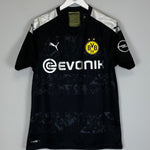 2019/20 DORTMUND AWAY SHIRT (L) PUMA - Cult Kits - Large - Buy Vintage Football Shirts, Authentic Retro Football Shirts For Sale, Classic Football Shirts & Soccer Jersey