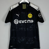 2019/20 DORTMUND AWAY SHIRT (L) PUMA - Cult Kits - Large - Buy Vintage Football Shirts, Authentic Retro Football Shirts For Sale, Classic Football Shirts & Soccer Jersey