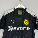 2019/20 DORTMUND AWAY SHIRT (L) PUMA - Cult Kits - Large - Buy Vintage Football Shirts, Authentic Retro Football Shirts For Sale, Classic Football Shirts & Soccer Jersey