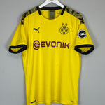 Shop 2019/20 DORTMUND SANCHO #7 HOME SHIRT (XL) PUMA, classic football shirts, vintage football shirts & retro soccer jerseys at Cult Kits