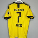 Shop 2019/20 DORTMUND SANCHO #7 HOME SHIRT (XL) PUMA, classic football shirts, vintage football shirts & retro soccer jerseys at Cult Kits