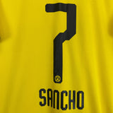 Shop 2019/20 DORTMUND SANCHO #7 HOME SHIRT (XL) PUMA, classic football shirts, vintage football shirts & retro soccer jerseys at Cult Kits
