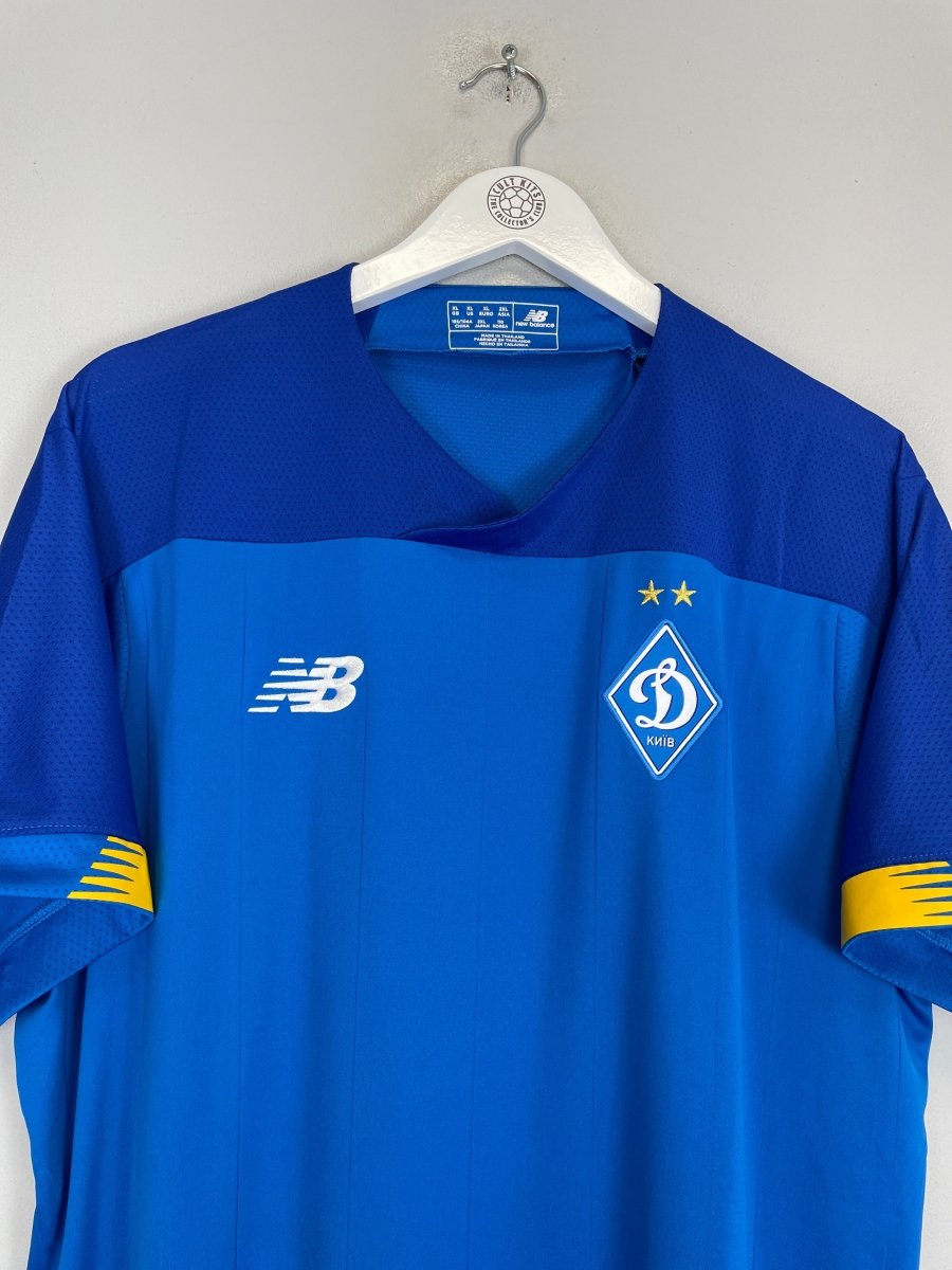 2019/20 DYNAMO KYIV HOME SHIRT (XL) NEW BALANCE - Cult Kits - XL - Buy Vintage Football Shirts, Authentic Retro Football Shirts For Sale, Classic Football Shirts & Soccer Jersey