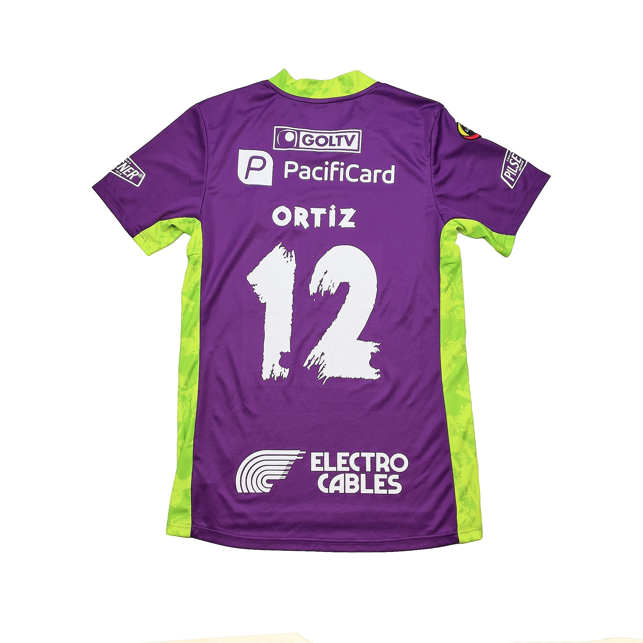 Buy 2019/20 Emelec Ortiz 12 *Match Issued* GK Shirt (M) Adidas ~ Free worldwide shipping ~ Authentic Vintage Football Shirts from Cult Kits