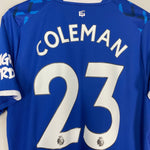 Shop 2019/20 EVERTON COLEMAN #23 HOME SHIRT (L) UMBRO, classic football shirts, vintage football shirts & retro soccer jerseys at Cult Kits