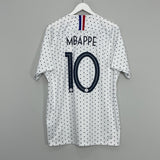 Shop 2019/20 FRANCE WOMENS MBAPPE #10 AWAY SHIRT (XL) NIKE, classic football shirts, vintage football shirts & retro soccer jerseys at Cult Kits