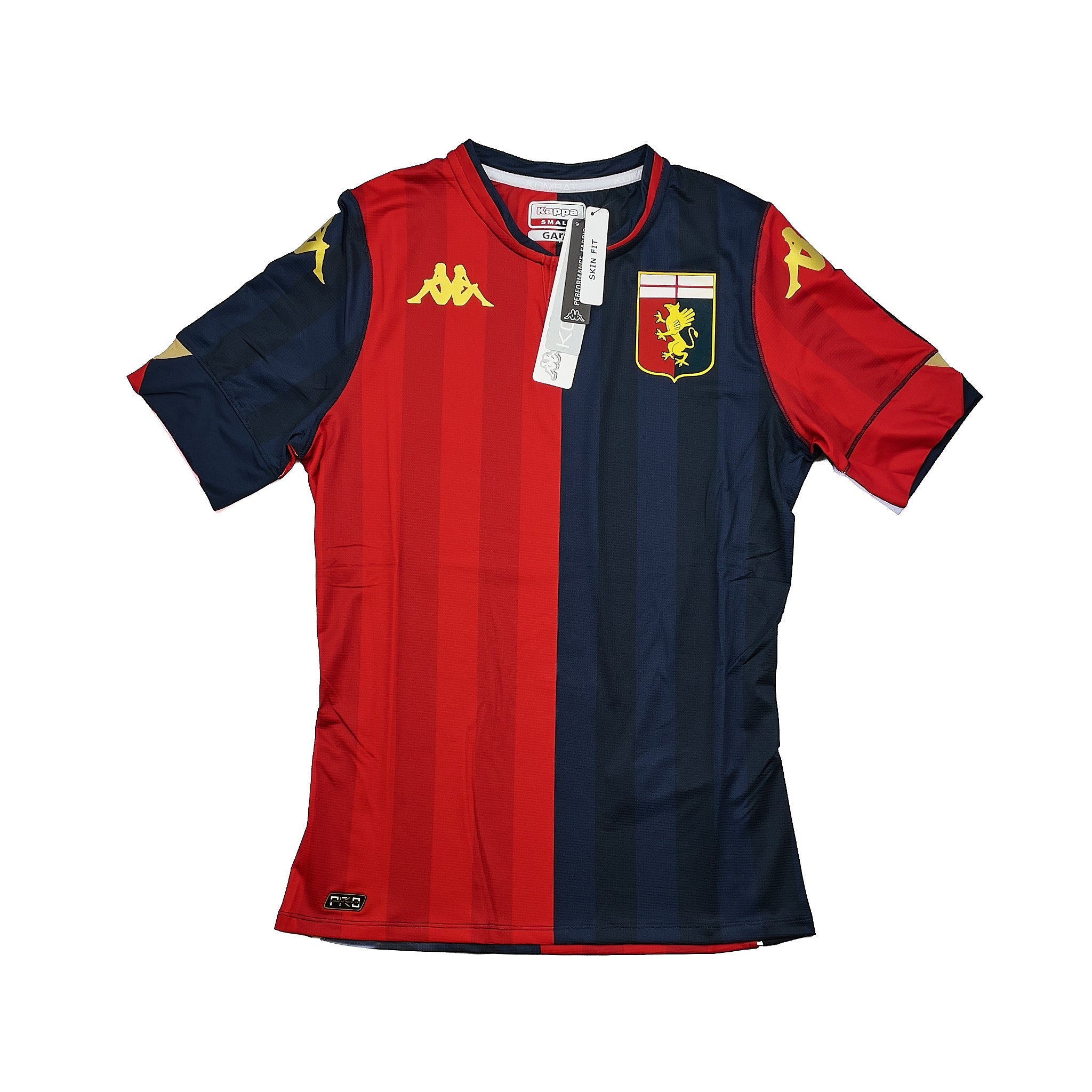 Buy 2019/20 Genoa *BNWT* Authentic Home Shirt (S) Kappa ~ Free worldwide shipping ~ Authentic Vintage Football Shirts from Cult Kits