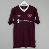 Shop 2019/20 HEARTS HOME SHIRT (M) UMBRO, classic football shirts, vintage football shirts & retro soccer jerseys at Cult Kits