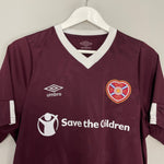 Shop 2019/20 HEARTS HOME SHIRT (M) UMBRO, classic football shirts, vintage football shirts & retro soccer jerseys at Cult Kits