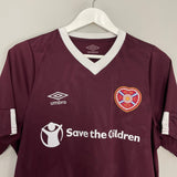 Shop 2019/20 HEARTS HOME SHIRT (M) UMBRO, classic football shirts, vintage football shirts & retro soccer jerseys at Cult Kits