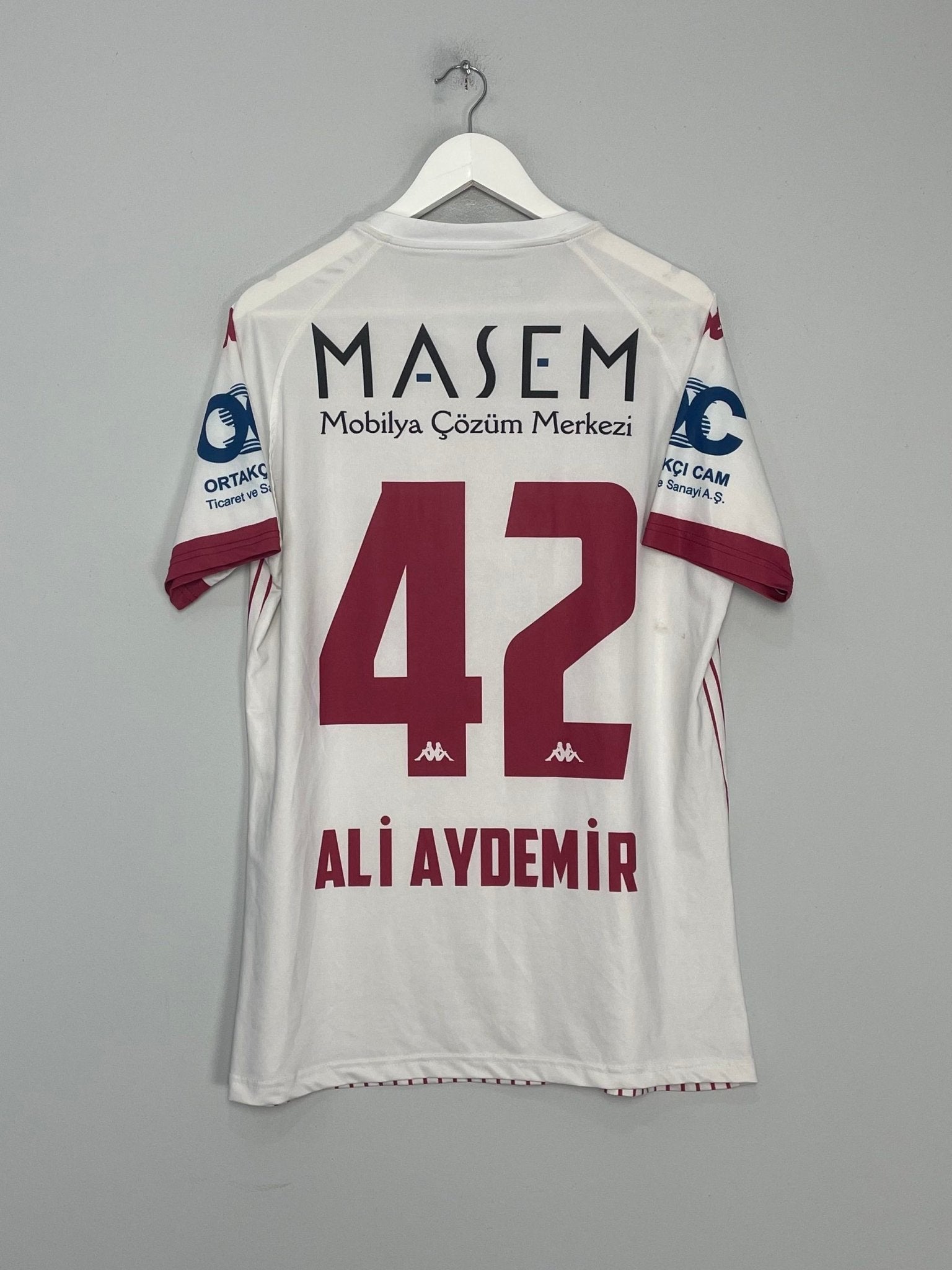 Shop 2019/20 INEGOLSPOR ALI AYDEMIR #42 AWAY SHIRT (XL) KAPPA, classic football shirts, vintage football shirts & retro soccer jerseys at Cult Kits