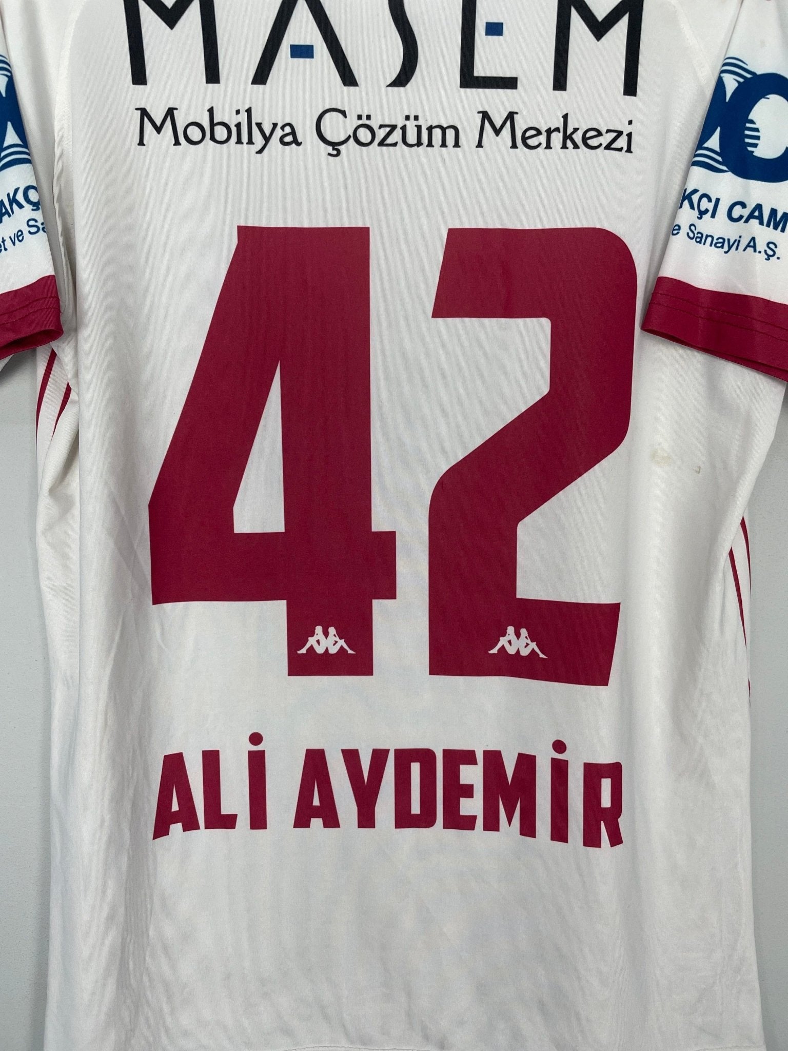 Shop 2019/20 INEGOLSPOR ALI AYDEMIR #42 AWAY SHIRT (XL) KAPPA, classic football shirts, vintage football shirts & retro soccer jerseys at Cult Kits