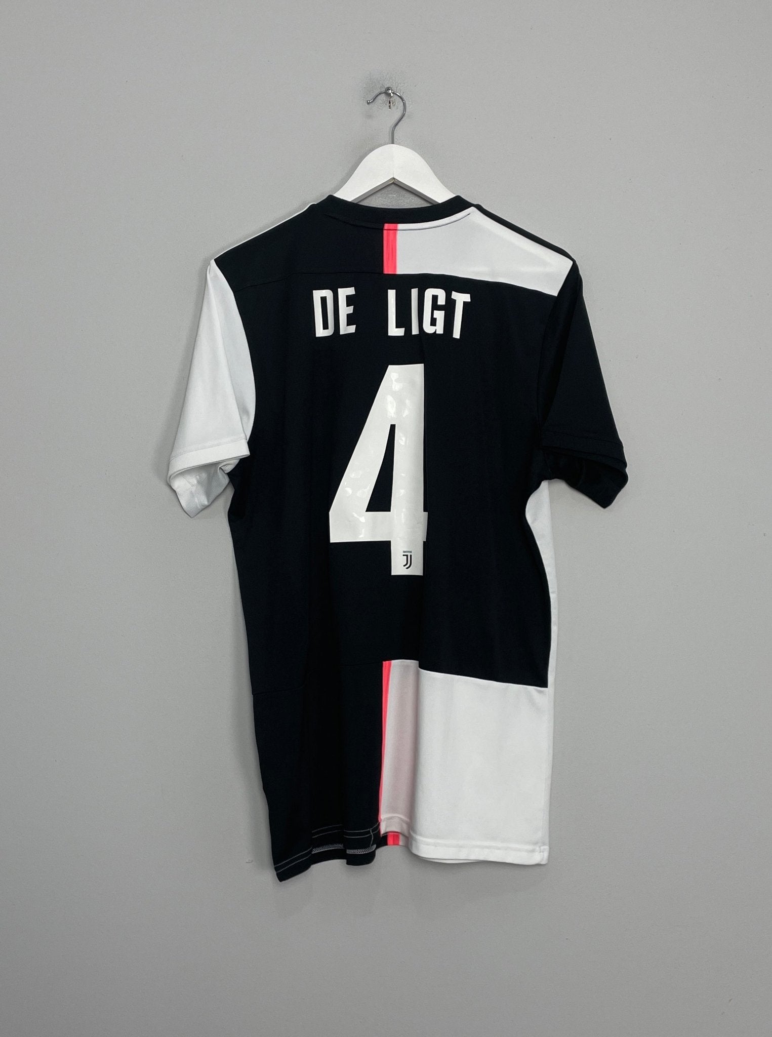 Shop 2019/20 JUVENTUS DE LIGT #4 HOME SHIRT (L) ADIDAS, classic football shirts, vintage football shirts & retro soccer jerseys at Cult Kits