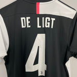 Shop 2019/20 JUVENTUS DE LIGT #4 HOME SHIRT (L) ADIDAS, classic football shirts, vintage football shirts & retro soccer jerseys at Cult Kits