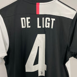 Shop 2019/20 JUVENTUS DE LIGT #4 HOME SHIRT (L) ADIDAS, classic football shirts, vintage football shirts & retro soccer jerseys at Cult Kits