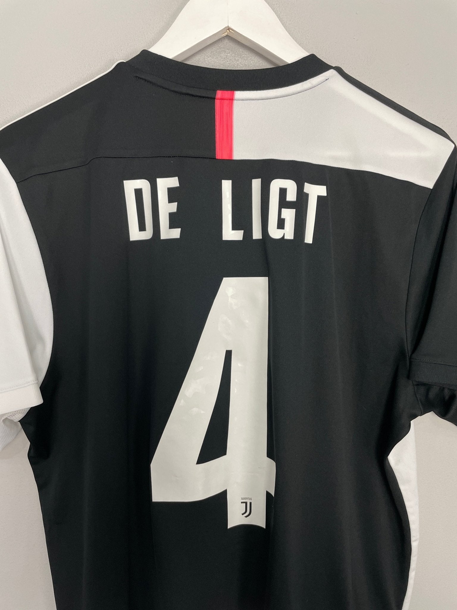 Shop 2019/20 JUVENTUS DE LIGT #4 HOME SHIRT (L) ADIDAS, classic football shirts, vintage football shirts & retro soccer jerseys at Cult Kits