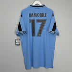 Shop 2019/20 LAZIO IMMOBILE #17 *BNWT* HOME SHIRT (XXXL) MACRON, classic football shirts, vintage football shirts & retro soccer jerseys at Cult Kits