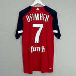 Shop 2019/20 LILLE OSIMHEN #7 HOME SHIRT (L) NEW BALANCE, classic football shirts, vintage football shirts & retro soccer jerseys at Cult Kits