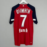 Shop 2019/20 LILLE OSIMHEN #7 HOME SHIRT (L) NEW BALANCE, classic football shirts, vintage football shirts & retro soccer jerseys at Cult Kits