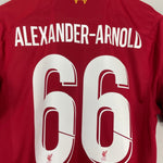Shop 2019/20 LIVERPOOL ALEXANDER ARNOLD #66 HOME SHIRT (M) NEW BALANCE, classic football shirts, vintage football shirts & retro soccer jerseys at Cult Kits