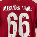 Shop 2019/20 LIVERPOOL ALEXANDER ARNOLD #66 HOME SHIRT (M) NEW BALANCE, classic football shirts, vintage football shirts & retro soccer jerseys at Cult Kits