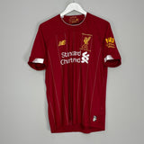 Shop 2019/20 LIVERPOOL ALEXANDER-ARNOLD #66 HOME SHIRT (M) NEW BALANCE, classic football shirts, vintage football shirts & retro soccer jerseys at Cult Kits