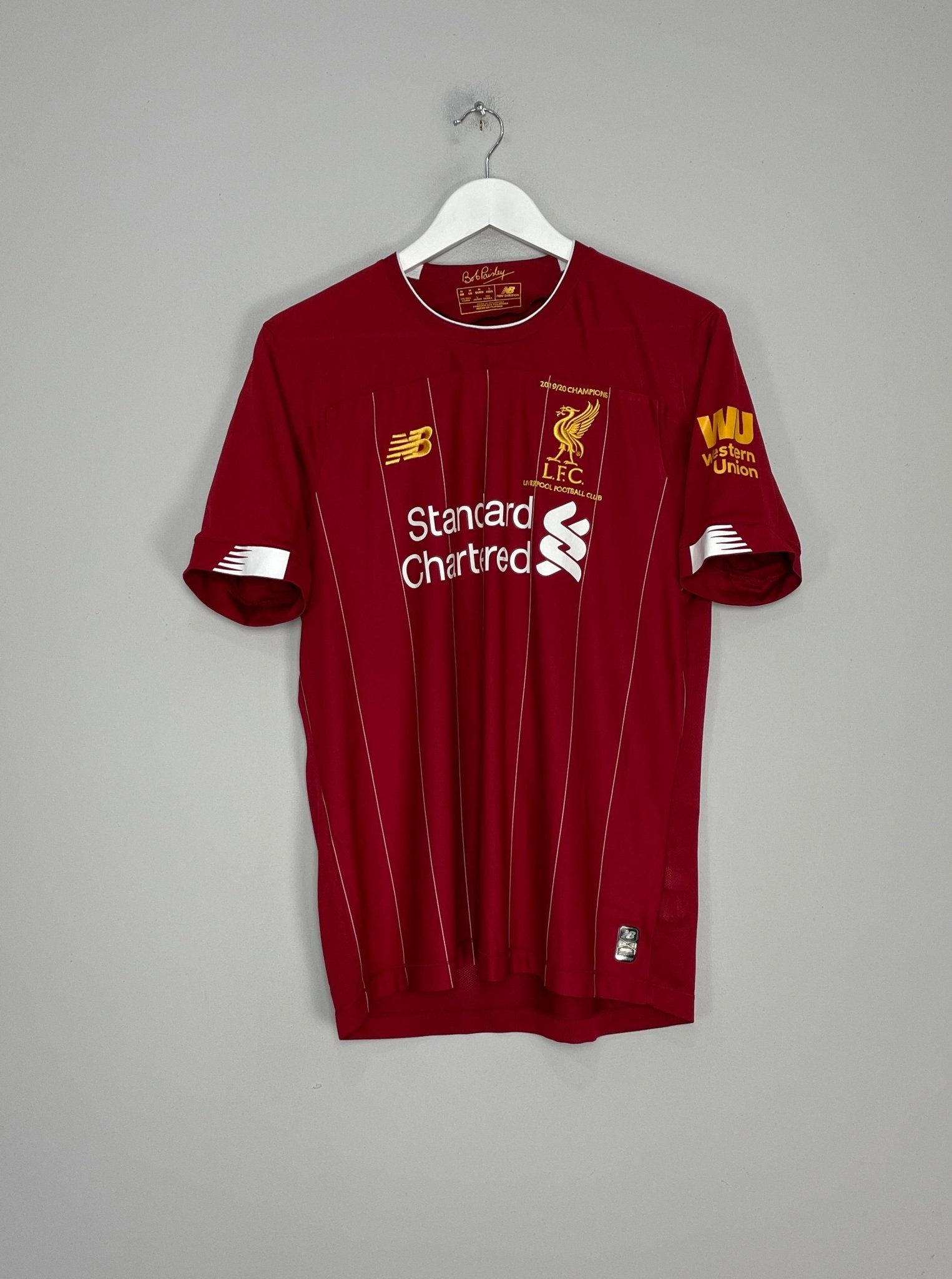 Shop 2019/20 LIVERPOOL ALEXANDER-ARNOLD #66 HOME SHIRT (M) NEW BALANCE, classic football shirts, vintage football shirts & retro soccer jerseys at Cult Kits