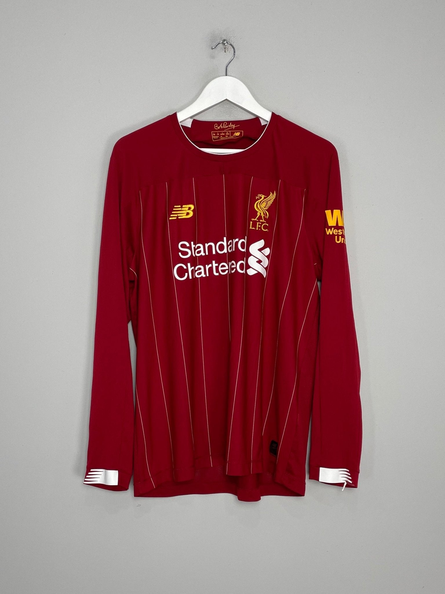 Shop 2019/20 LIVERPOOL ALEXANDER ARNOLD #66 L/S HOME SHIRT (L) NEW BALANCE, classic football shirts, vintage football shirts & retro soccer jerseys at Cult Kits
