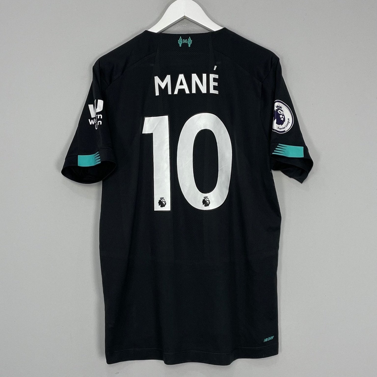 Shop 2019/20 LIVERPOOL MANE #10 THIRD SHIRT (L) NEW BALANCE, classic football shirts, vintage football shirts & retro soccer jerseys at Cult Kits