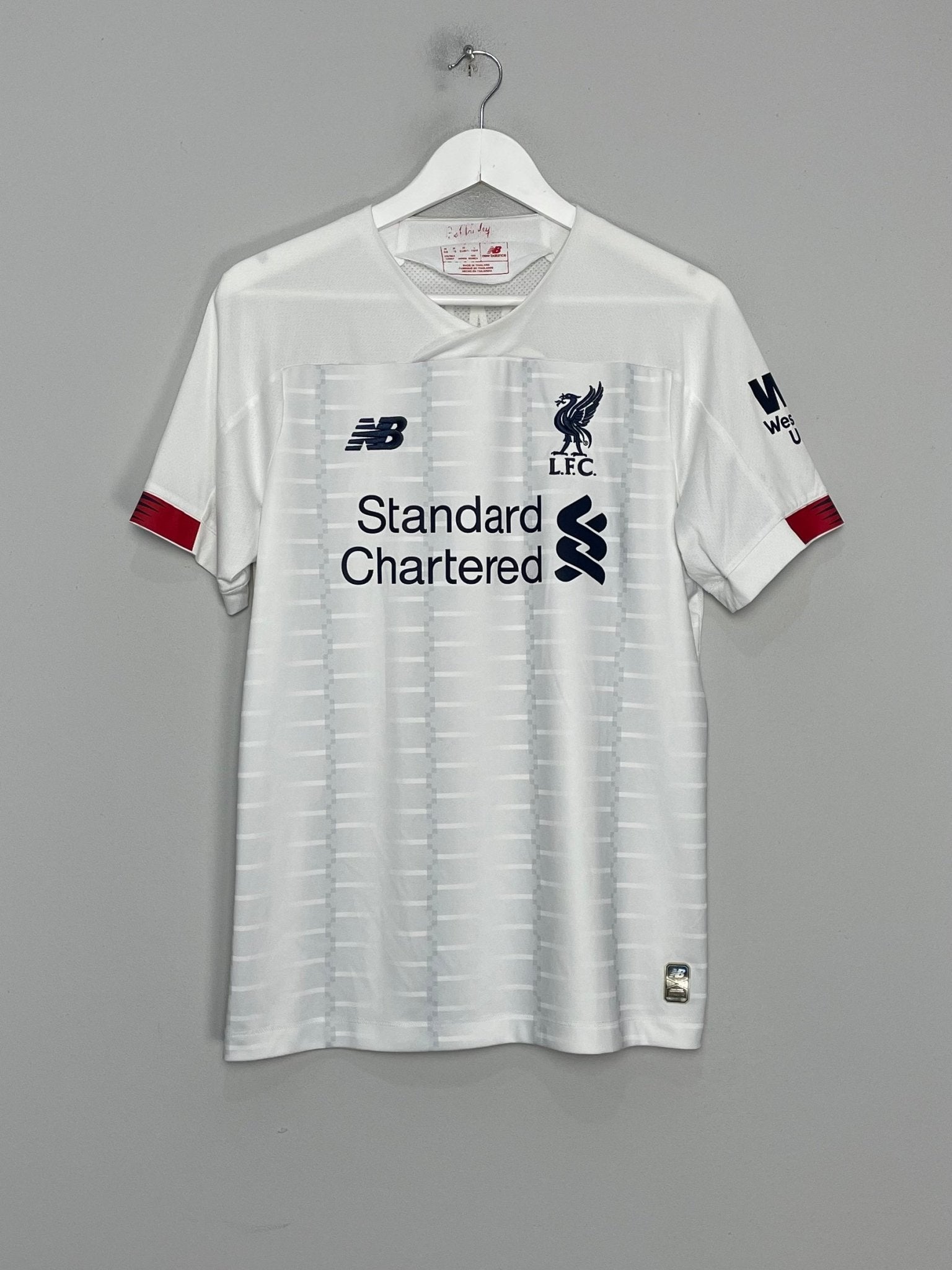 Shop 2019/20 LIVERPOOL M.SALAH #11 AWAY SHIRT (M) NEW BALANCE, classic football shirts, vintage football shirts & retro soccer jerseys at Cult Kits