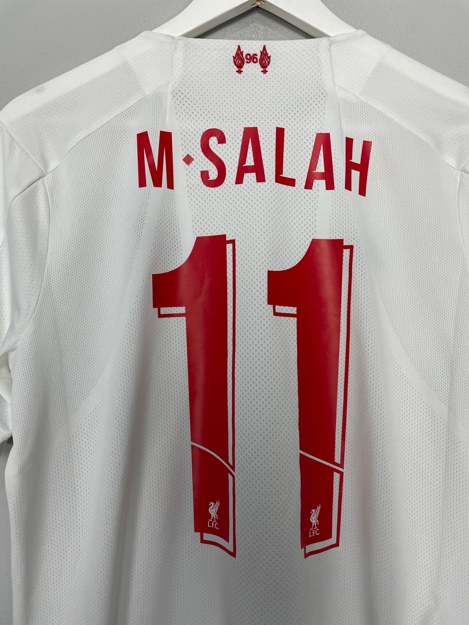 Shop 2019/20 LIVERPOOL M.SALAH #11 AWAY SHIRT (M) NEW BALANCE, classic football shirts, vintage football shirts & retro soccer jerseys at Cult Kits