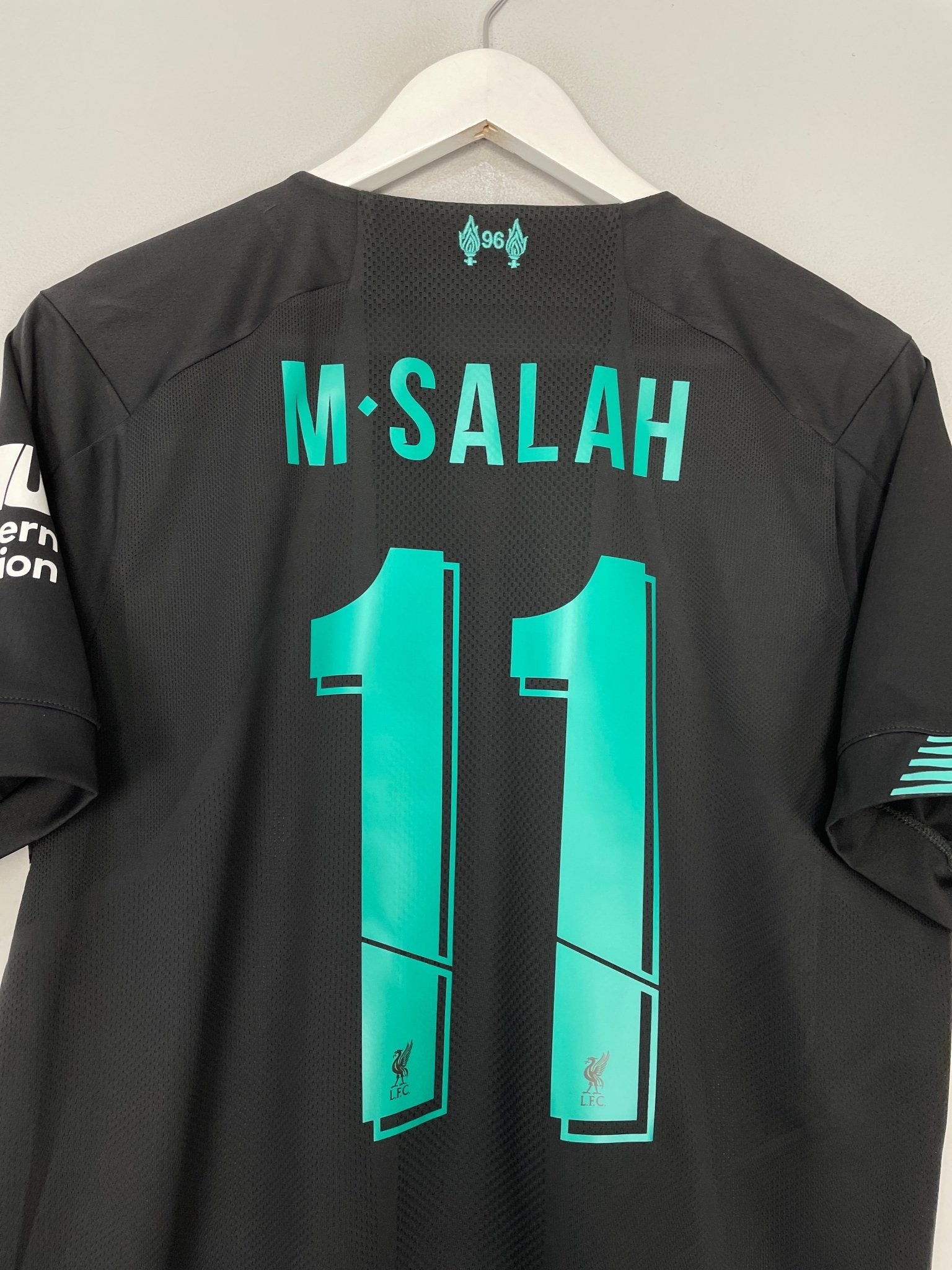 Shop 2019/20 LIVERPOOL M.SALAH #11 THIRD SHIRT (M) NEW BALANCE, classic football shirts, vintage football shirts & retro soccer jerseys at Cult Kits