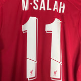 Shop 2019/20 LIVERPOOL SALAH #11 AWAY SHIRT (L) NEW BALANCE, classic football shirts, vintage football shirts & retro soccer jerseys at Cult Kits