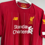 Shop 2019/20 LIVERPOOL SALAH #11 AWAY SHIRT (L) NEW BALANCE, classic football shirts, vintage football shirts & retro soccer jerseys at Cult Kits