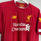 Shop 2019/20 LIVERPOOL SALAH #11 AWAY SHIRT (L) NEW BALANCE, classic football shirts, vintage football shirts & retro soccer jerseys at Cult Kits