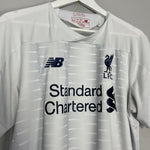 Shop 2019/20 LIVERPOOL SALAH #11 AWAY SHIRT (L) NEW BALANCE, classic football shirts, vintage football shirts & retro soccer jerseys at Cult Kits