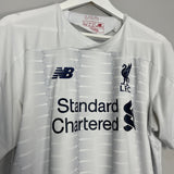 Shop 2019/20 LIVERPOOL SALAH #11 AWAY SHIRT (L) NEW BALANCE, classic football shirts, vintage football shirts & retro soccer jerseys at Cult Kits