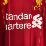 Shop 2019/20 LIVERPOOL SALAH #11 HOME SHIRT (L) NEW BALANCE, classic football shirts, vintage football shirts & retro soccer jerseys at Cult Kits