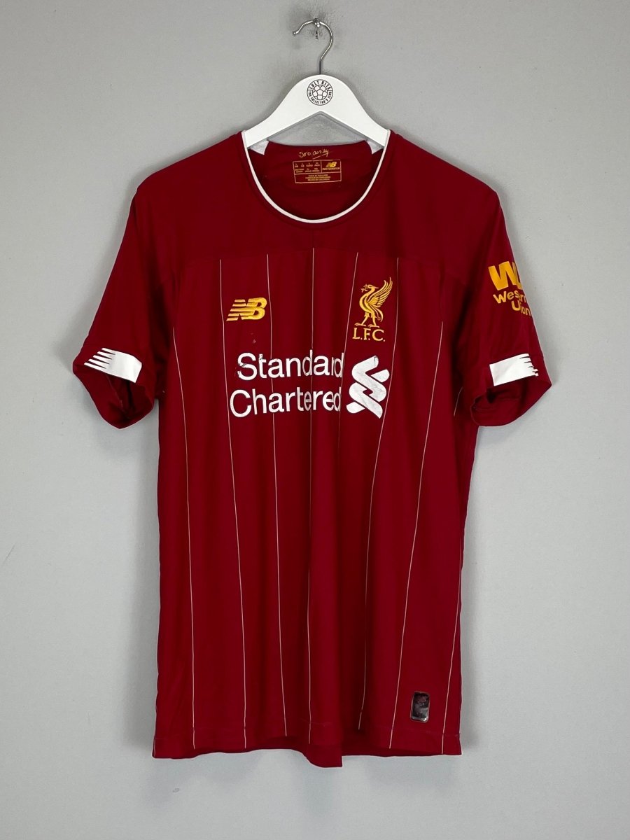 2019/20 LIVERPOOL SALAH 11 HOME SHIRT (L) NEW BALANCE - Cult Kits - Large - Buy Vintage Football Shirts, Authentic Retro Football Shirts For Sale, Classic Football Shirts & Soccer Jersey