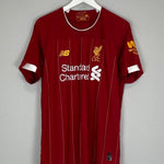 2019/20 LIVERPOOL SALAH 11 HOME SHIRT (L) NEW BALANCE - Cult Kits - Large - Buy Vintage Football Shirts, Authentic Retro Football Shirts For Sale, Classic Football Shirts & Soccer Jersey