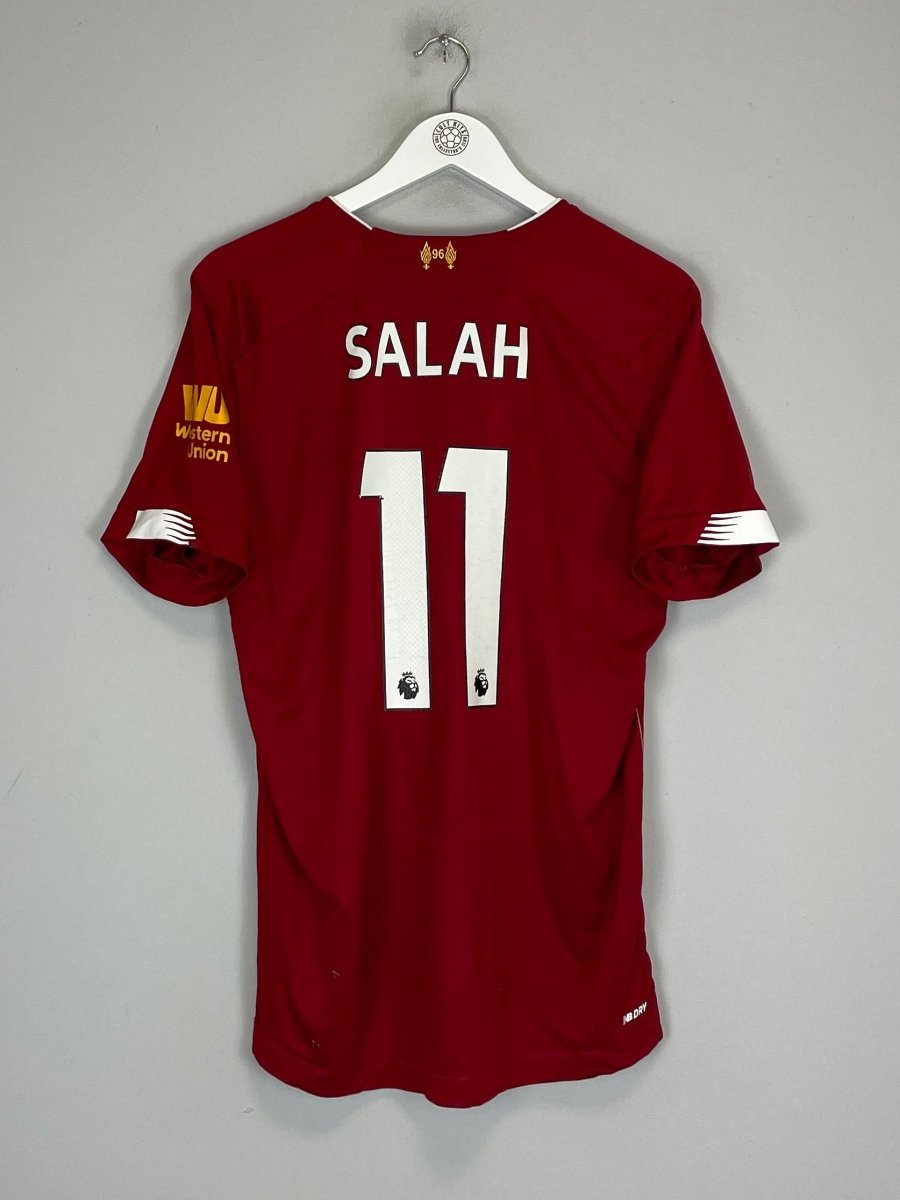 2019/20 LIVERPOOL SALAH 11 HOME SHIRT (L) NEW BALANCE - Cult Kits - Large - Buy Vintage Football Shirts, Authentic Retro Football Shirts For Sale, Classic Football Shirts & Soccer Jersey