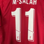 Shop 2019/20 LIVERPOOL SALAH #11 HOME SHIRT (L) NEW BALANCE, classic football shirts, vintage football shirts & retro soccer jerseys at Cult Kits