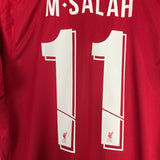Shop 2019/20 LIVERPOOL SALAH #11 HOME SHIRT (L) NEW BALANCE, classic football shirts, vintage football shirts & retro soccer jerseys at Cult Kits