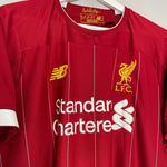 Shop 2019/20 LIVERPOOL SALAH #11 HOME SHIRT (L) NEW BALANCE, classic football shirts, vintage football shirts & retro soccer jerseys at Cult Kits