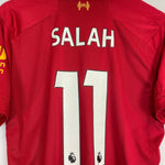 2019/20 LIVERPOOL SALAH 11 HOME SHIRT (L) NEW BALANCE - Cult Kits - Large - Buy Vintage Football Shirts, Authentic Retro Football Shirts For Sale, Classic Football Shirts & Soccer Jersey