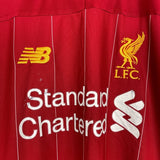 2019/20 LIVERPOOL SALAH 11 HOME SHIRT (L) NEW BALANCE - Cult Kits - Large - Buy Vintage Football Shirts, Authentic Retro Football Shirts For Sale, Classic Football Shirts & Soccer Jersey