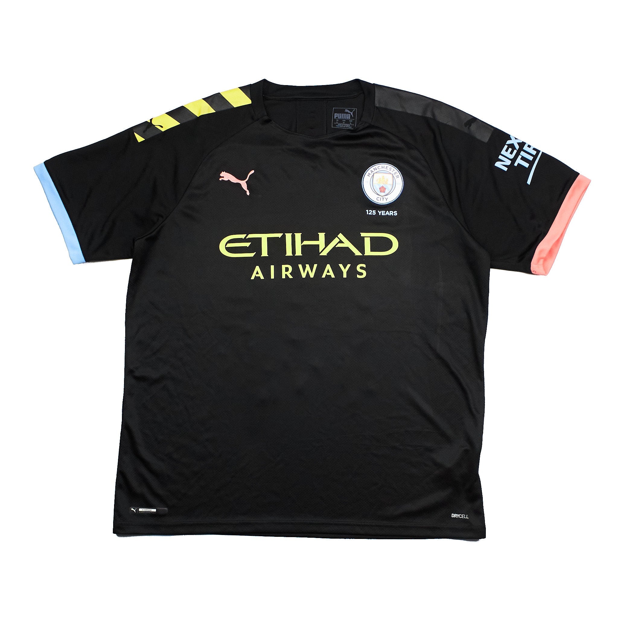 Buy 2019/20 Manchester City Aguero 10 Away Shirt (XL) Puma ~ Free worldwide shipping ~ Authentic Vintage Football Shirts from Cult Kits