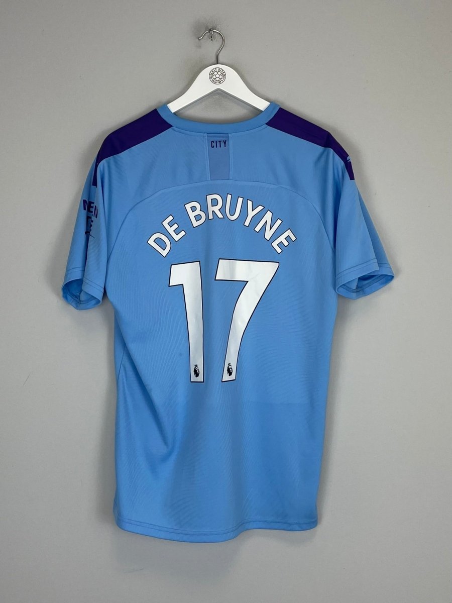 2019/20 MANCHESTER CITY DE BRUYNE 17 *125 YEARS* HOME SHIRT (XL) PUMA - Cult Kits - XL - Buy Vintage Football Shirts, Authentic Retro Football Shirts For Sale, Classic Football Shirts & Soccer Jersey